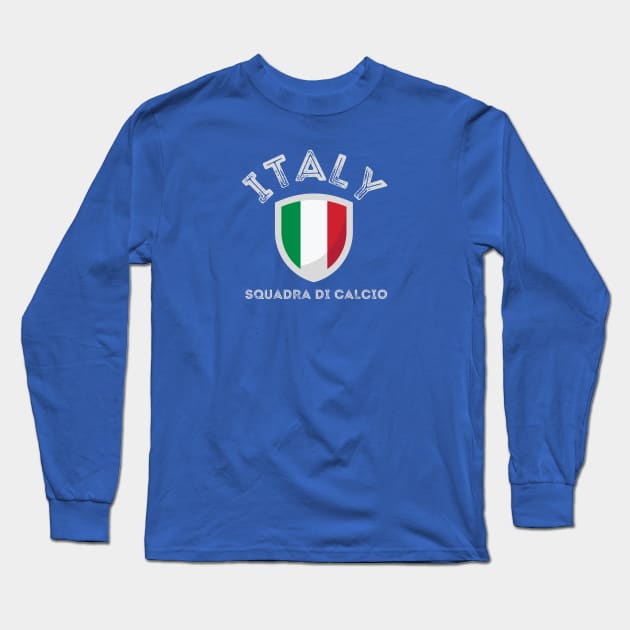 Italy Soccer Team Long Sleeve T-Shirt by SoccerOrlando